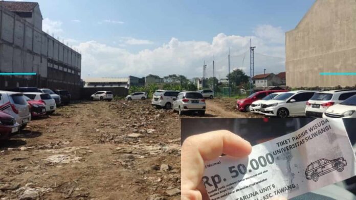 Tiket Parkir Rp 50 Ribu di Tasikmalaya