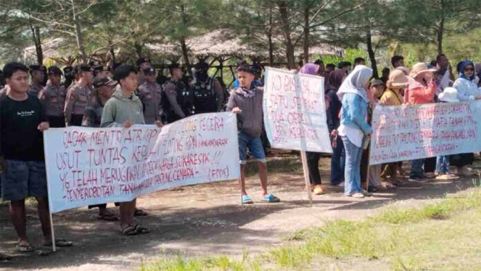 Aksi di Tanjung Cemara