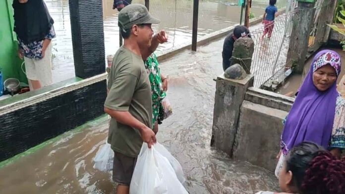 Banjir langganan di Pajagan Tasikmalaya