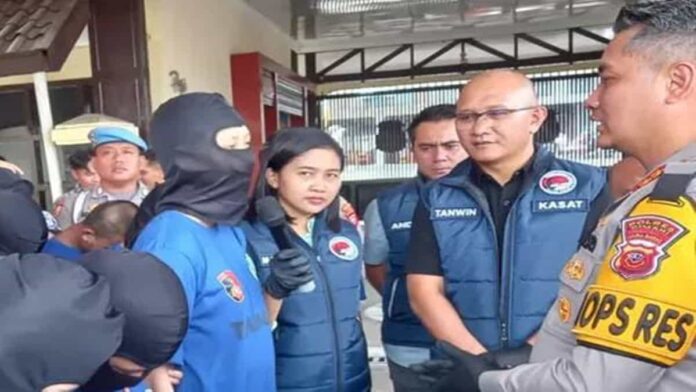 tersangka pengedar narkotika jenis sabu