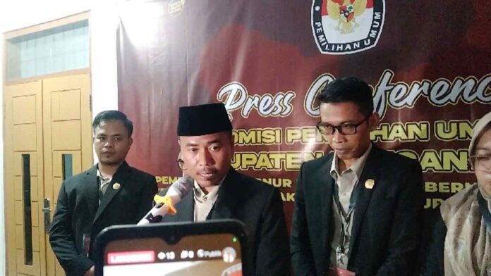 2 Pasangan Resmi Daftar untuk Pilkada Pangandaran