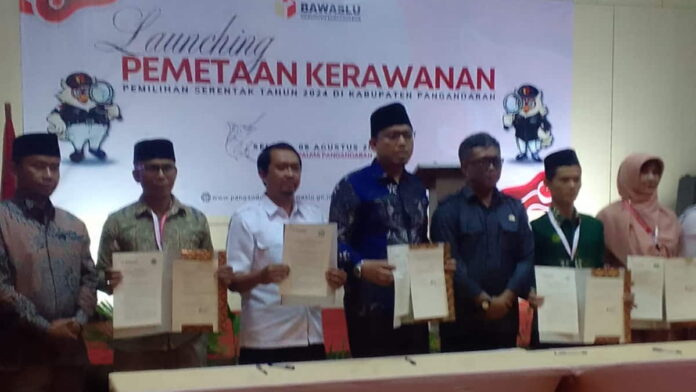 Bawaslu launching Pemetaan Kerawanan Pilkada Pangandaran