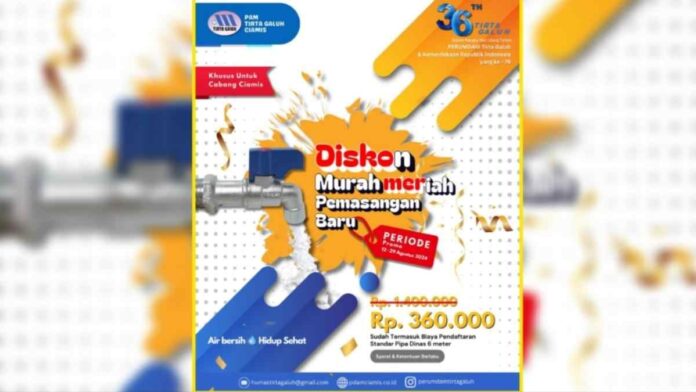 Diskon Perumda Pemasangan Baru