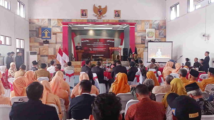 Lapas Kelas IIB Ciamis Laksanakan Syukuran Hari Pengayoman ke-79