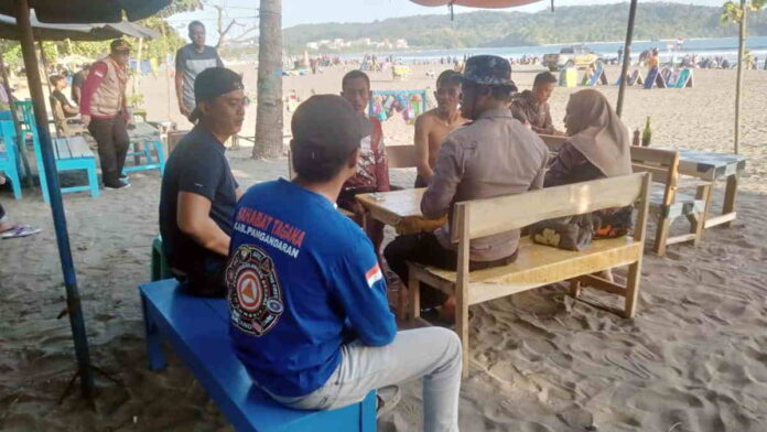 Tenggelam di Pantai Barat Pangandaran, Pelajar Asal Garut Belum Ditemukan