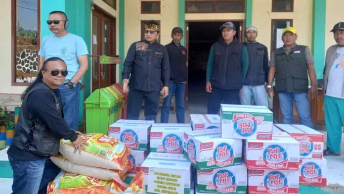 bantuan logistik korban gempa bumi