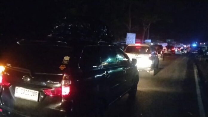 kemacetan lalu lintas Puncak Bogor