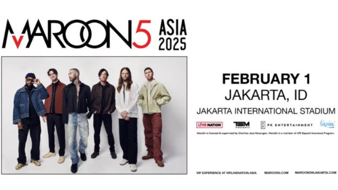 Maroon 5 Konser di Jakarta