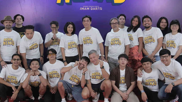 Modal Nekad, Film Debut Akting Gempi Bareng Gading dan Gisel