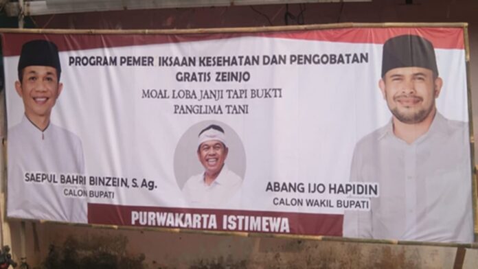 Om Zein di Pilkada Purwakarta