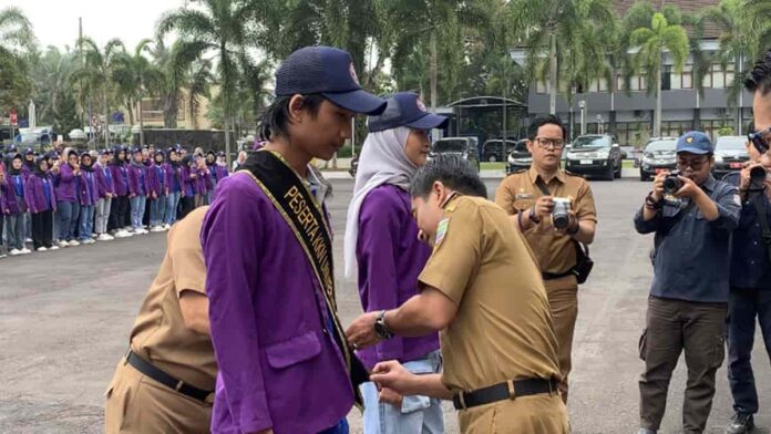 Pelepasan KKN mahasiswa Unigal Ciamis