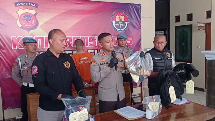 Polisi ringkus pelaku perampokan minimarket di Linggasari Ciamis