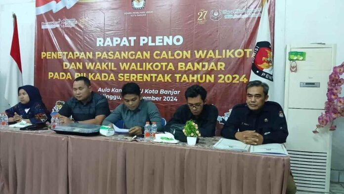 Paslon Pilkada Kota Banjar