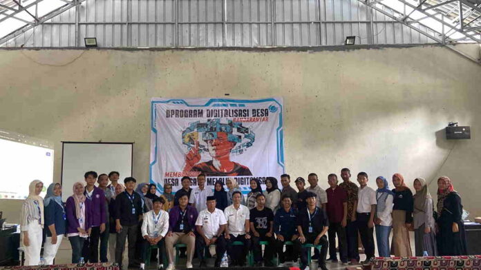 KKN Unigal di Desa Banjaranyar Ciamis, Dorong Digitalisasi Desa