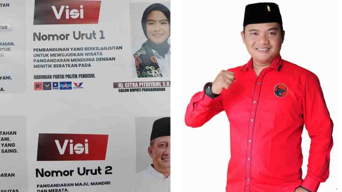 Pamflet Visi Misi Terpotong