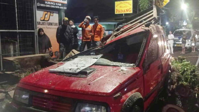 Pengendara Motor Korban Pohon Tumbang di Ciamis Meninggal Dunia