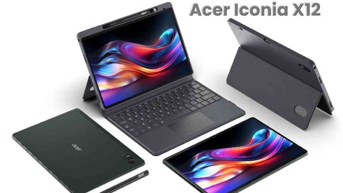 Acer Iconia X12, Tablet Baru Rilis Januari 2025, Baterai 10.000mAh