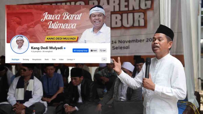 Akun Facebook Kang Dedi Mulyadi