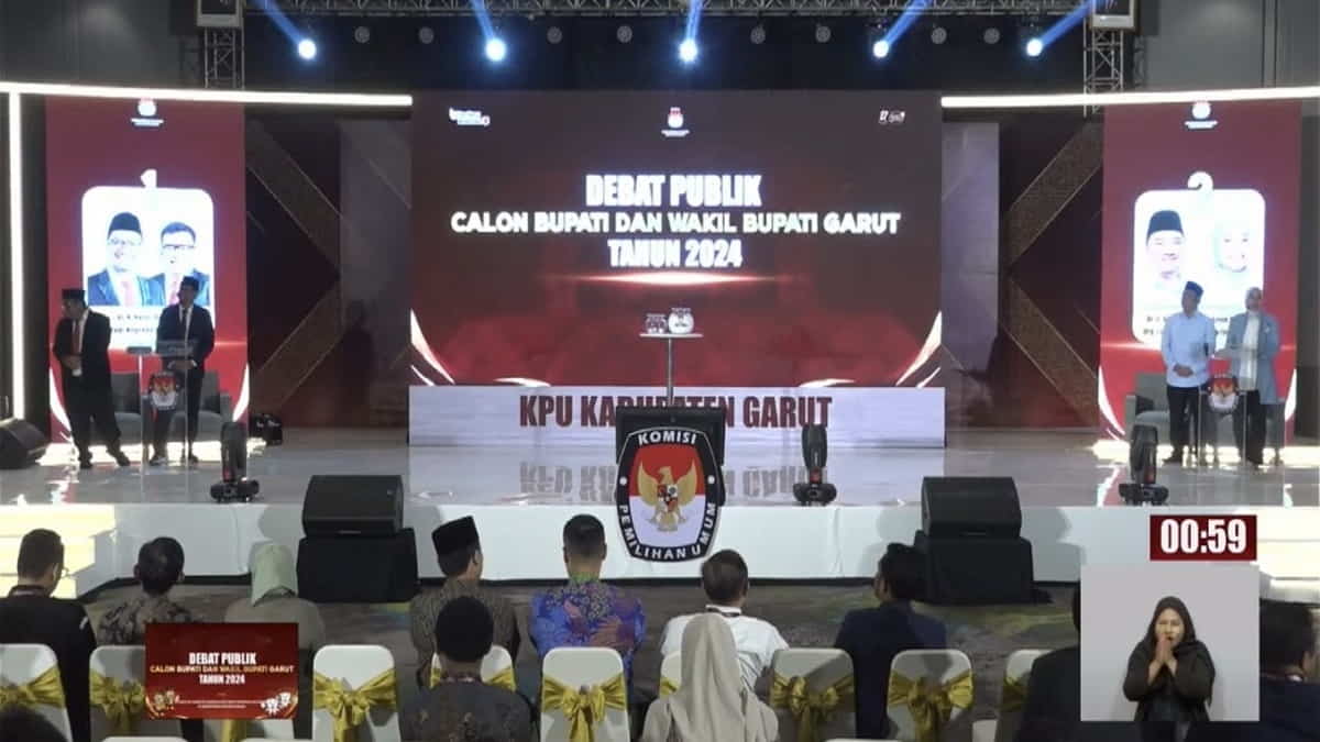 Debat Terakhir Pilkada Garut Diwarnai Saling Sindir Antar Paslon