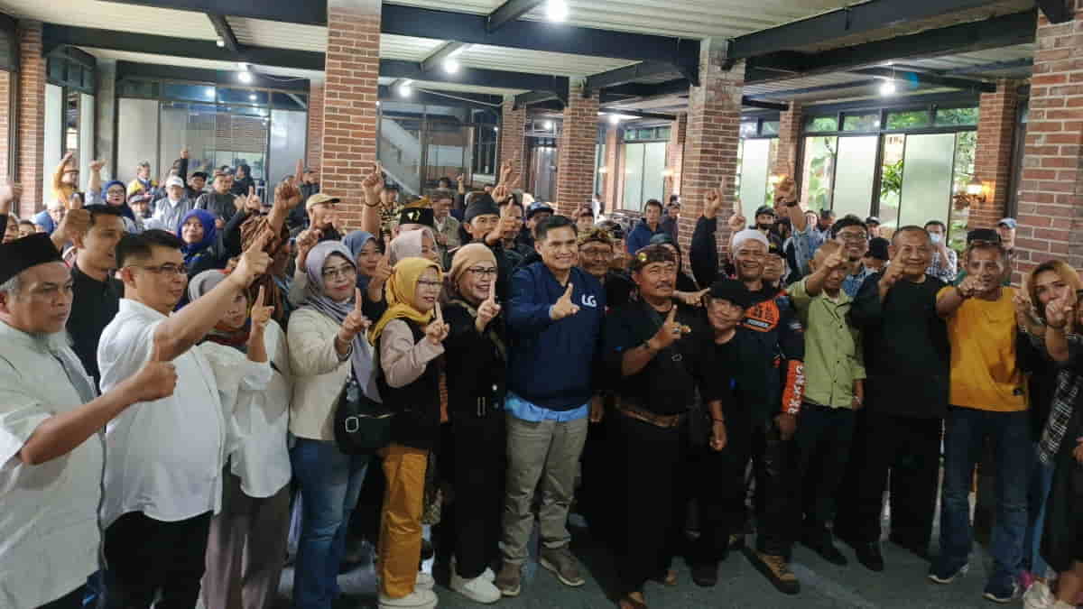 Pilkada Kabupaten Bandung, Ratusan Relawan Satria SG, Deklarasikan Dukungan Menangkan Sahrul Gunawan-Gun Gun Gunawan