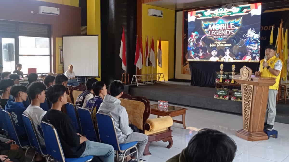 Golkar Kabupaten Bandung Gelar Kompetisi MLBB, 64 Tim Beradu Skill