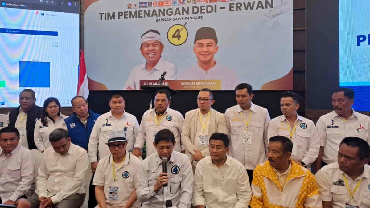 Unggul Versi Quick Count, Iswara Yakin Paslon Dedi Mulyadi-Erwan Menang Pilgub Jawa Barat 2024!