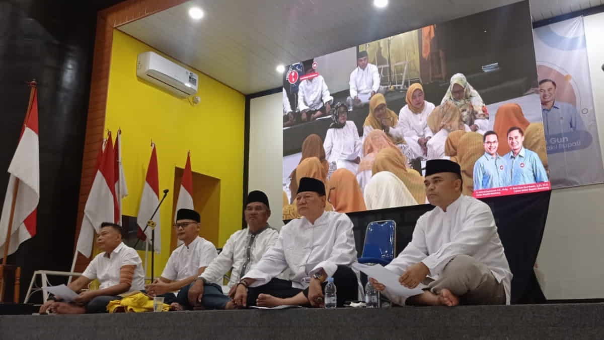 Elemen Pemenangan Cabup-Cawabup Bandung Sahrul Gunawan-Gun Gun Gunawan Ikuti Doa Bersama dan Istighosah Secara Daring