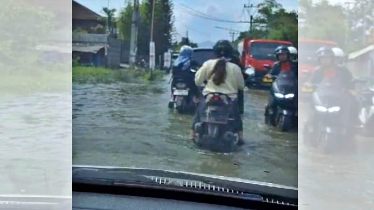 Sejumlah Titik di Kabupaten Bandung Tergenang Banjir, Lalu Lintas Tersendat