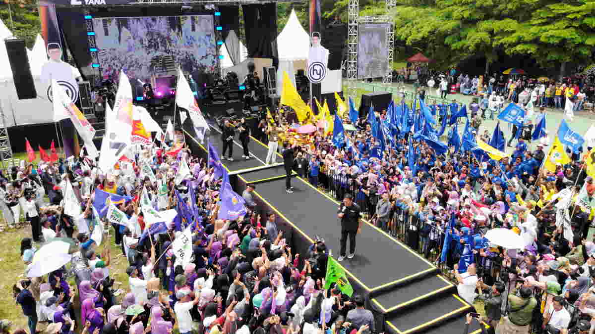 Kampanye Akbar, Tokoh Masyarakat Ciamis Puji Kepemimpinan Herdiat-Yana