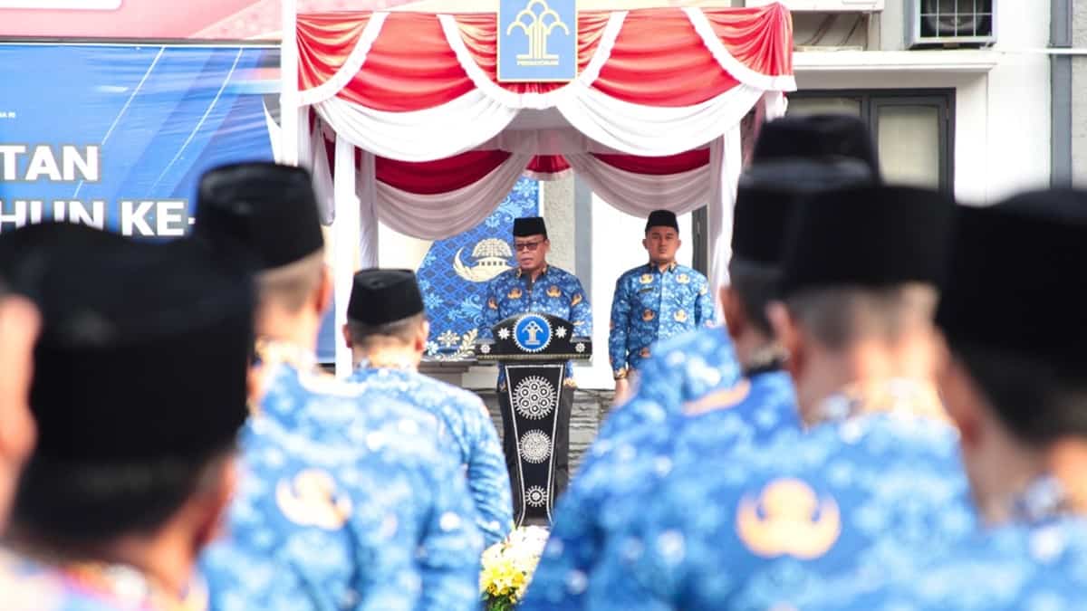 Kemenkumham Jabar Peringati HUT KORPRI ke-53, Masjuno Sampaikan Pesan Presiden Prabowo