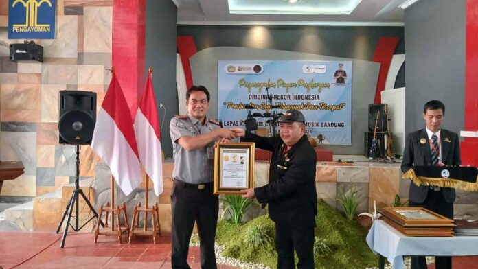 Lapas Ciamis raih penghargaan dari ORI