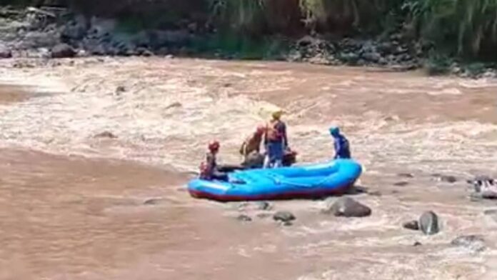 Pelajar Tasikmalaya Hanyut di Sungai Citanduy Tasikmalaya