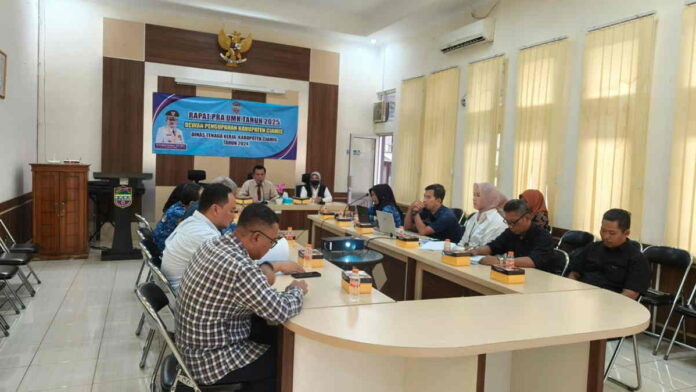 Rapat Pra UMK Ciamis Tahun 2025 oleh Dewan Pengupahan, Ini Hasilnya!