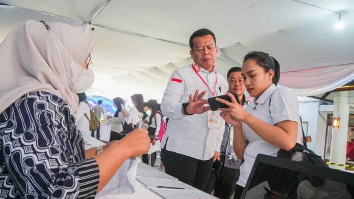 Seleksi Kompetensi Bidang Kemenkumham Jabar Ditinjau Langsung Kakanwil