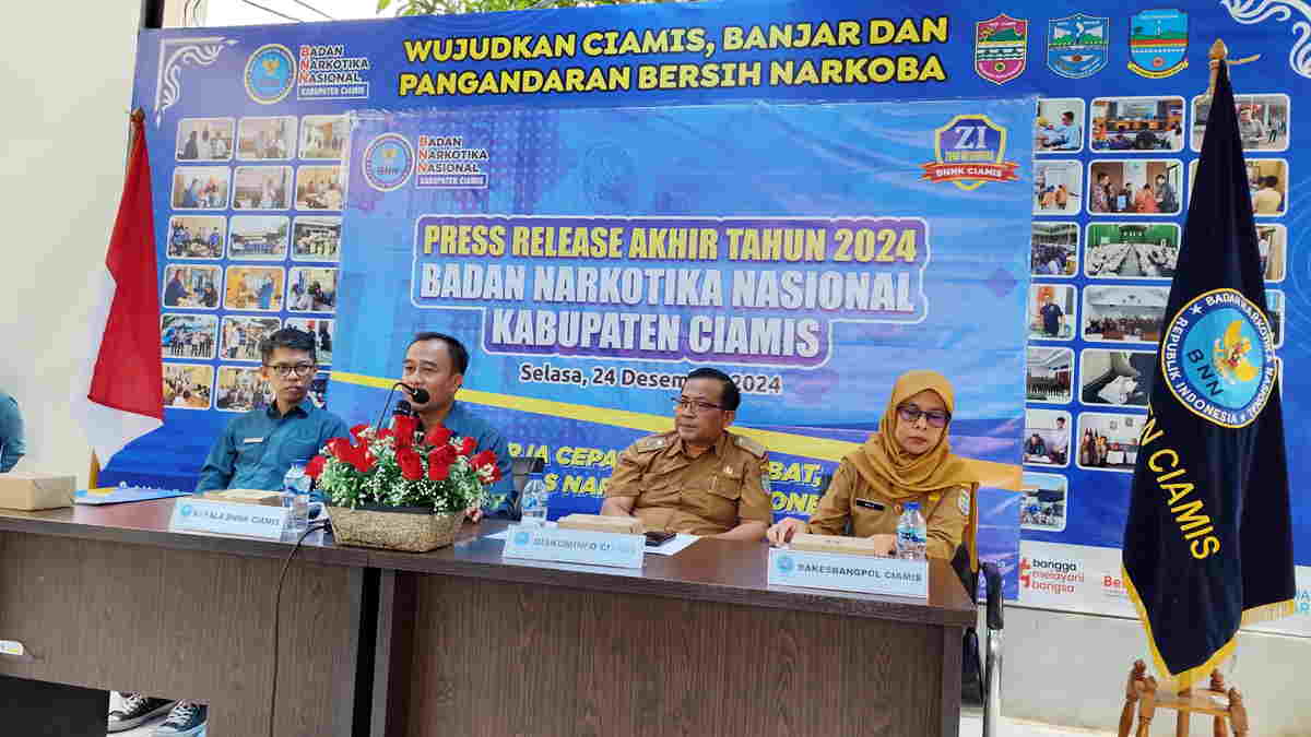 Selama 2024, BNNK Ciamis Rehabilitasi 43 Penyalah Guna Narkoba