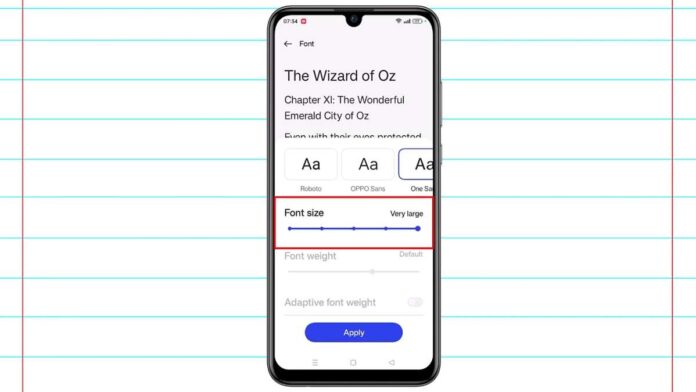 Cara Memperbesar Tulisan di HP Oppo Tanpa dan Dengan Aplikasi