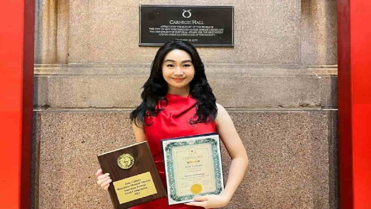 Jane Callista Taklukkan Carnegie Hall, Raih Juara di Kompetisi Internasional