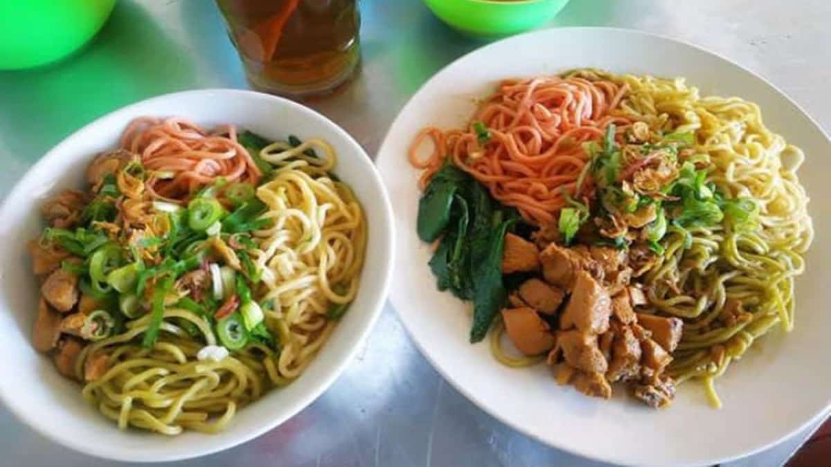 Mie Pelangi Khas Purwakarta, Makanan Sehat dengan Warna Alami dari Sayuran