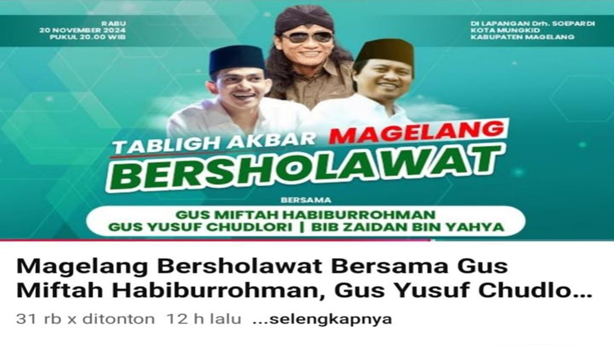 Netizen Bongkar Penyebar Pertama Video Viral Gus Miftah dan Sunhaji Penjual Es Teh, Benarkah Ordal?