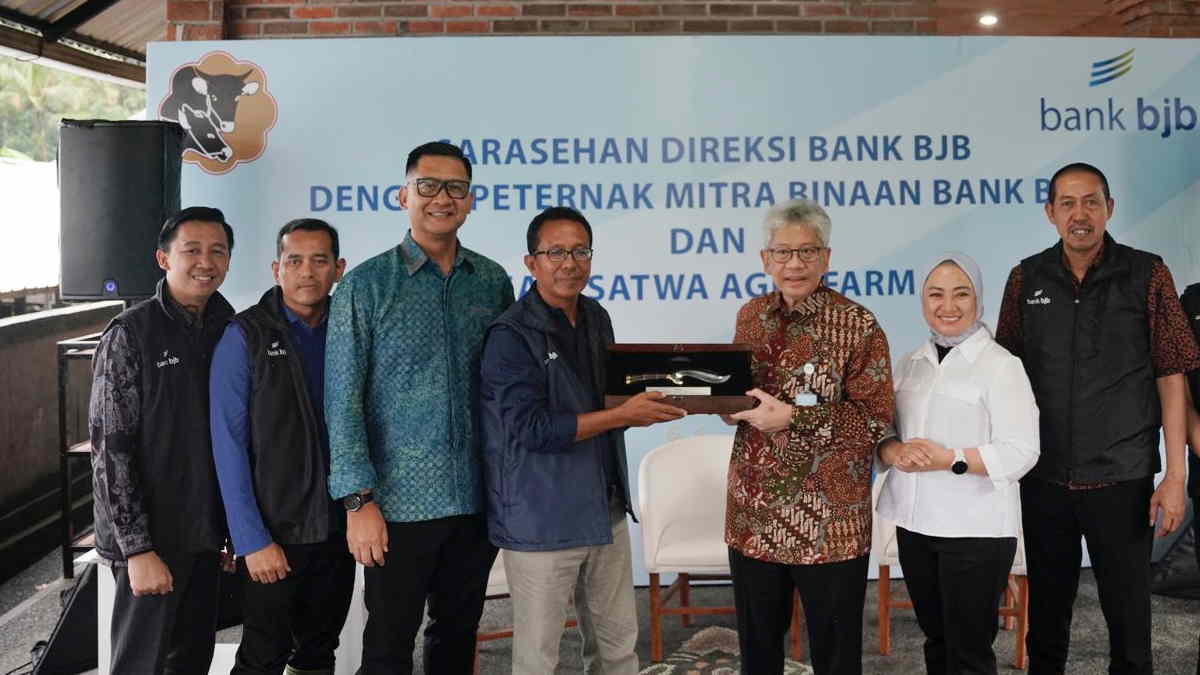 Pererat Kolaborasi di Sektor UMKM, bank bjb Kunjungi PT Agro Sari Satwa di Bali