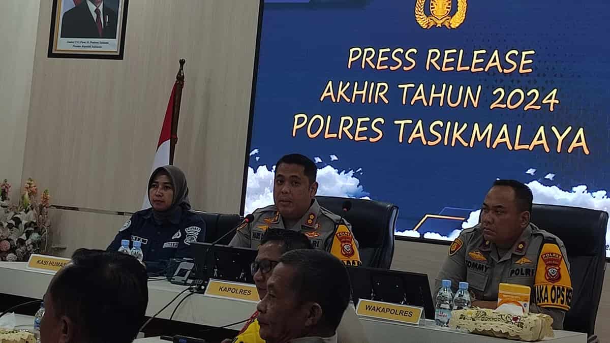 Dari Laka Lantas hingga Tindak Pidana, Ini kasus Paling Menonjol di Wilayah Hukum Polres Tasikmalaya Tahun 2024