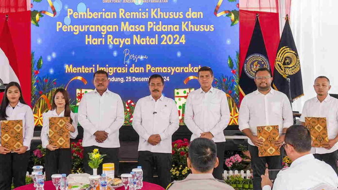 Remisi Khusus dari Kemenimpas di Hari Raya Natal 2024