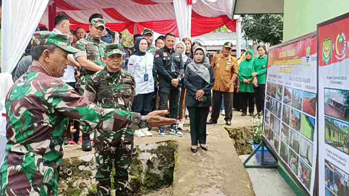 Bentuk Penghargaan, Kasdam III Siliwangi Renovasi Rumah Veteran dan Warakawuri di Sumedang