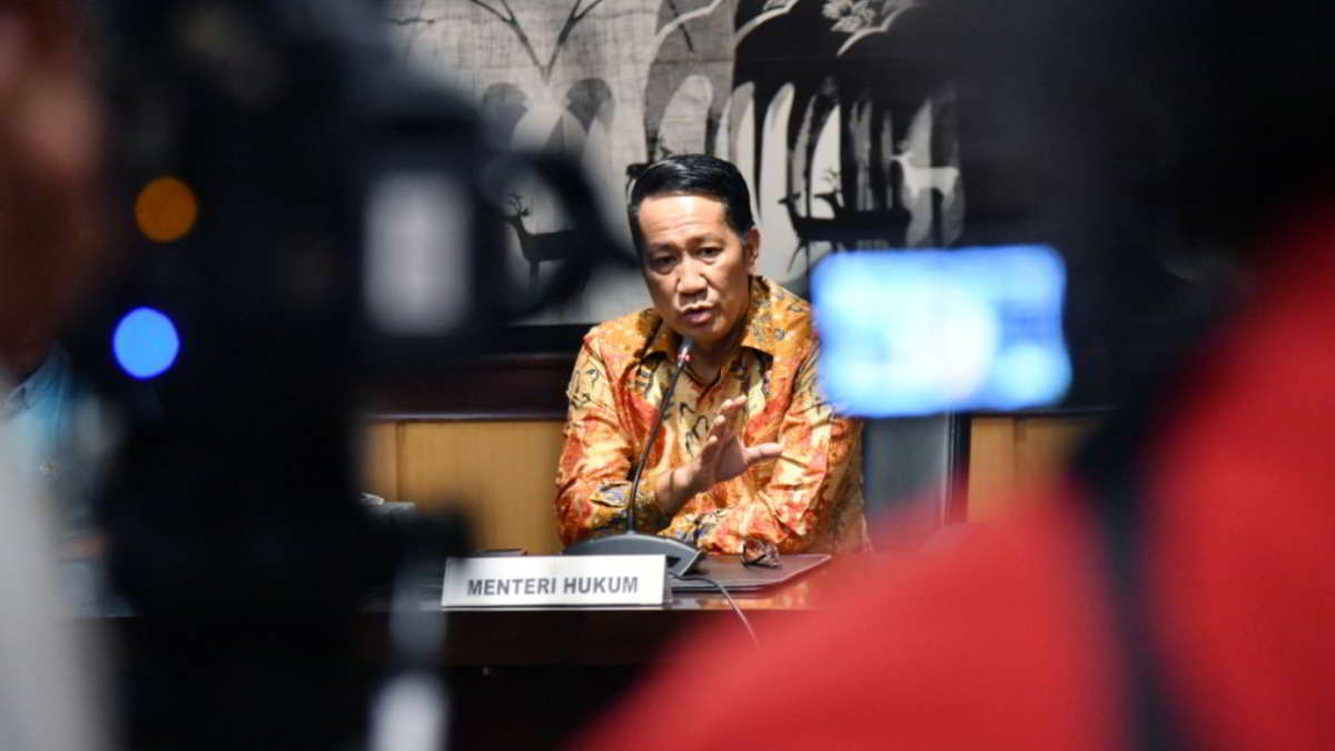 Terkait Amnesti, Menteri Hukum: Pemerintah Tidak Serta Merta Bebaskan Pelaku Tindak Pidana