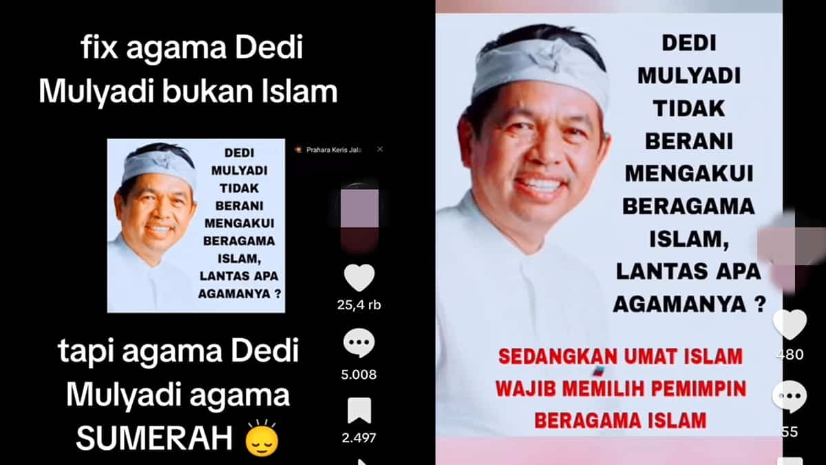 Hoaks Agama di Pilgub Jabar Selalu Berulang, Berikut Temuannya