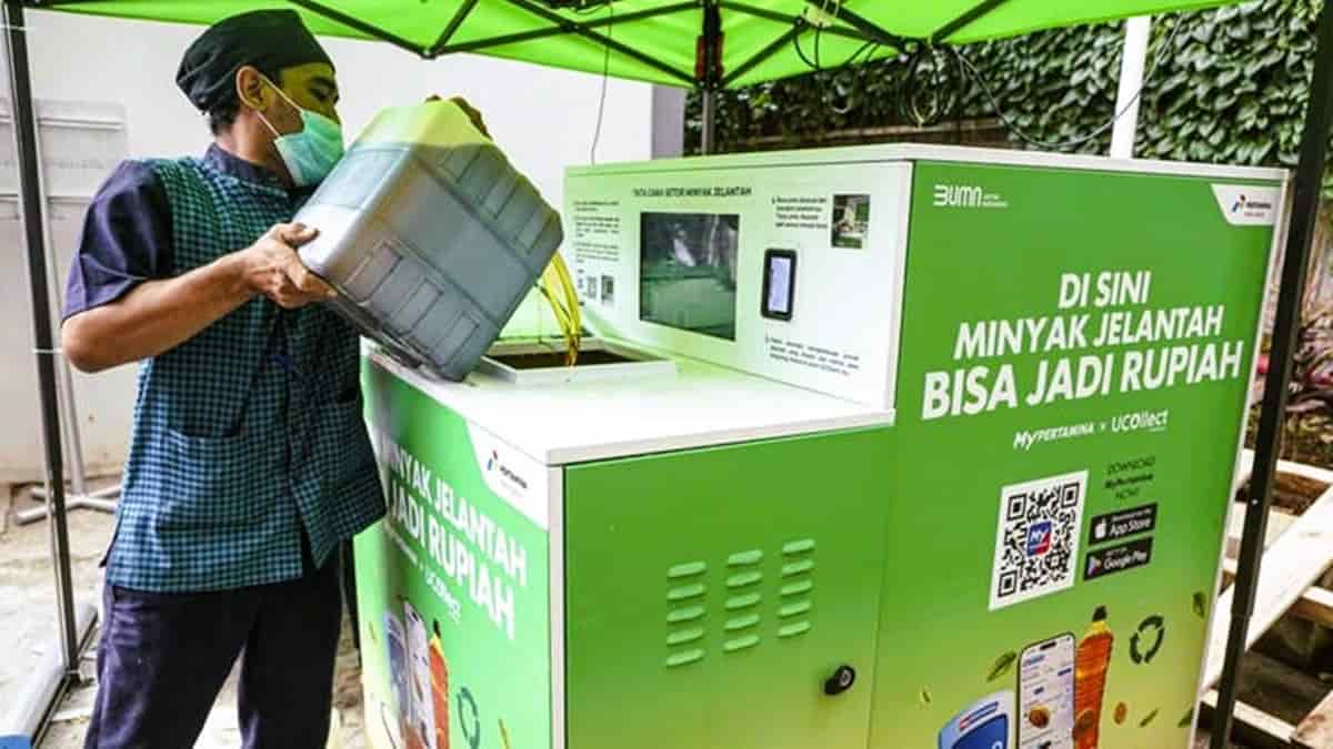 Pertamina Siap Beli Minyak Jelantah dari Masyarakat Lewat Program Green Movement UCO