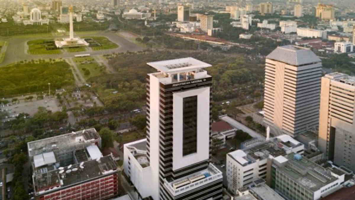 Dicatat Jadi Gedung Perpustakaan Tertinggi di Dunia, Perpusnas Raih Rekor MURI