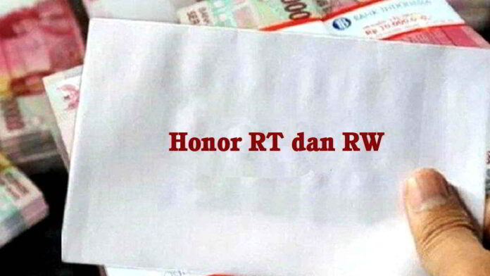 Insentif Ketua RT dan RW