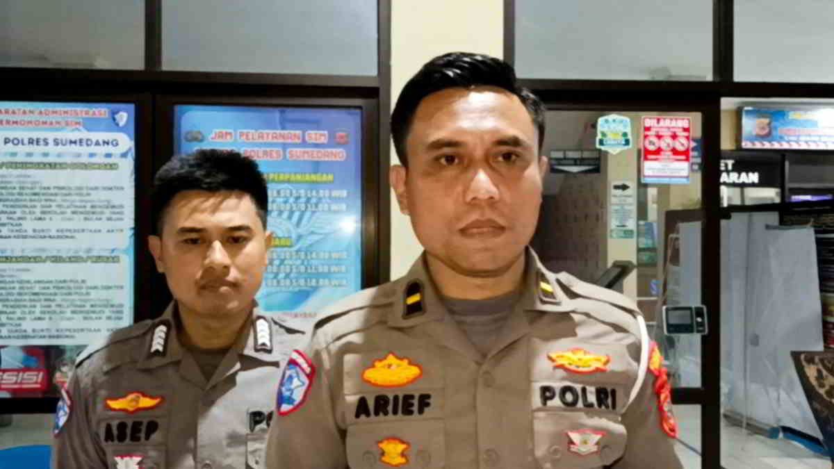 Polisi Tetapkan Sopir Sedan Merah Tersangka Tabrakan Maut di Jatinangor Sumedang