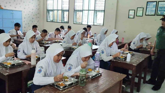 Ini Menu Program Makan Bergizi Gratis di Kota Tasikmalaya